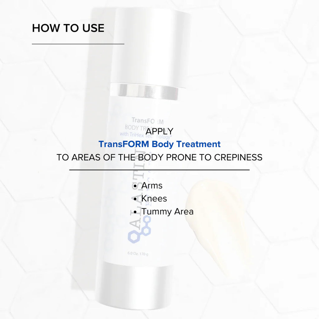 Alastin TransFORM Body Treatment with TriHex+ Technology